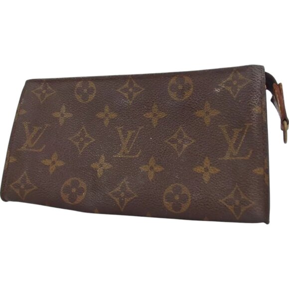 584165BS (L1) Louis Vuitton Pouch Bag Brown Monogram - Picture 1 of 12
